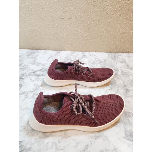 Allbirds Women's Tree Runner Red Comfort Sneaker Shoes Size‎ W8 - Picture 2 of 7